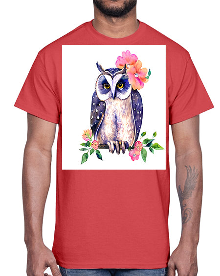 owl 2#- owl- Cotton Tee