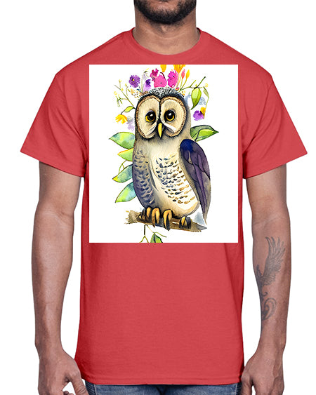owl 30#- owl- Cotton Tee