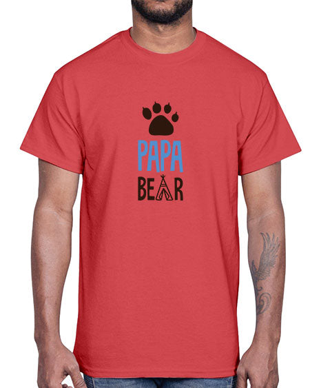 papa bear png 223#- bears - animals- Cotton Tee