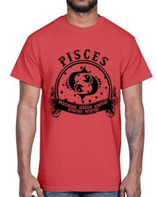 pisces 47#- pisces- Cotton Tee