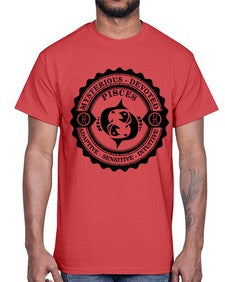 pisces 49#- pisces- Cotton Tee
