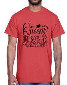 queens are born as Gemini 390#- gemini- Cotton Tee