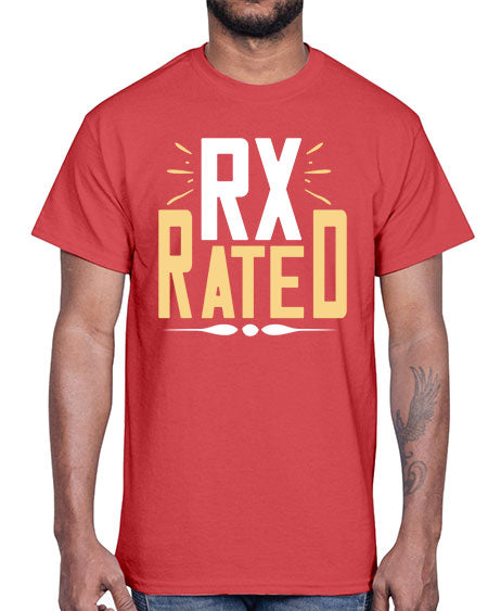 rx rated 1361#- pharmacist- Cotton Tee