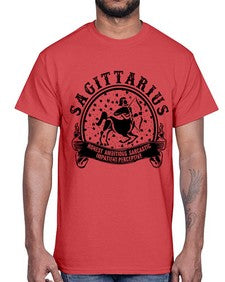 sagittarius 33#- sagittarius- Cotton Tee