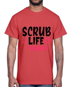 scrub life Style 1381#- nurse- Cotton Tee