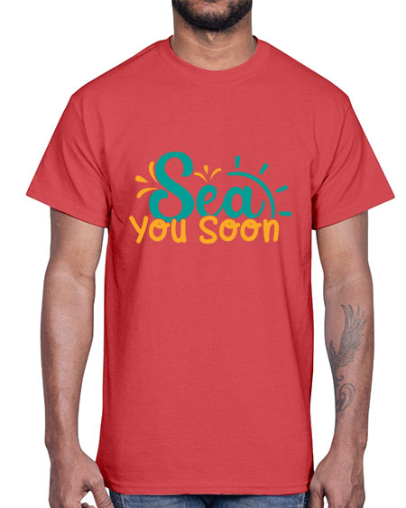 sea you soon Style 78#- summer- Cotton Tee