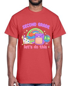 second Grade Lets Do This 823#- second grade- Cotton Tee