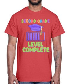second Grade Level Complete 824#- second grade- Cotton Tee