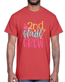 second grade crew 809#- second grade- Cotton Tee