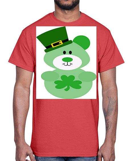shamrockbear 249#- bears - animals- Cotton Tee
