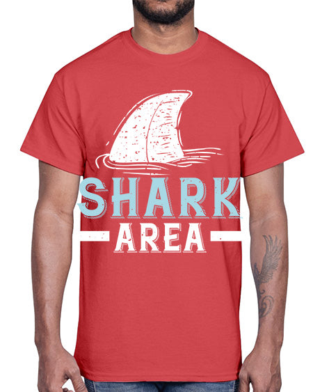 shark area Style 44#- shark-fish- Cotton Tee
