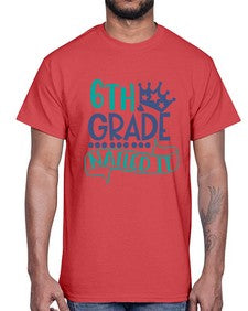 sixth grade nailed it 882#- sixth grade- Cotton Tee
