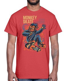 skate monkey ytbpr 1045#- art pop art- Cotton Tee