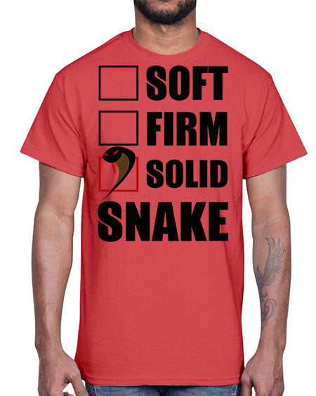 solid snake- snake- Cotton Tee