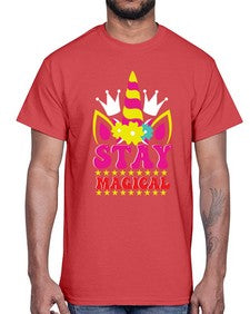 stay magical 425#- unicorn- Cotton Tee