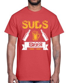 suds beer 1588#- beer- Cotton Tee