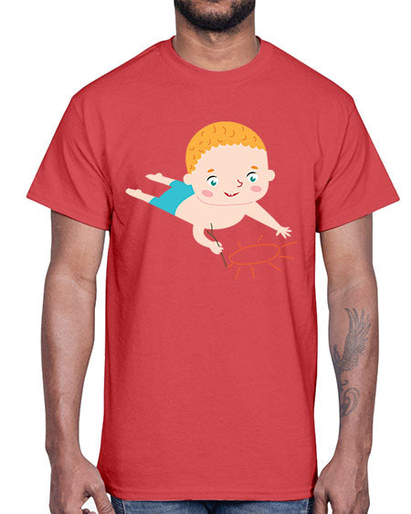 summer characters 65#- summer- Cotton Tee