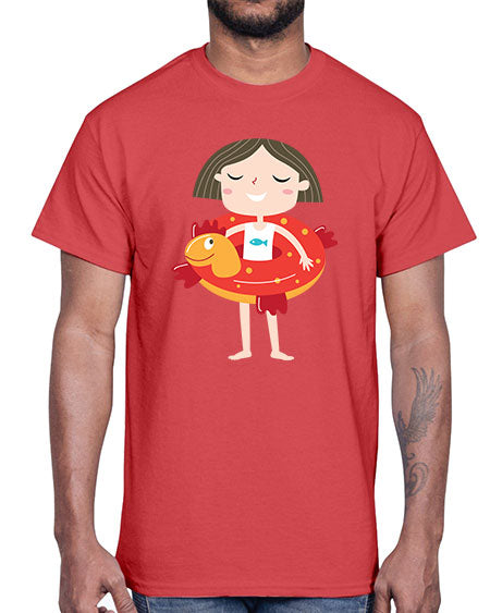 summer characters 67#- summer- Cotton Tee