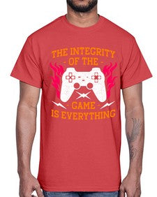 the integrity of the game 155#- video games- Cotton Tee