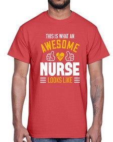this is what an awesome Style 1548#- nurse- Cotton Tee
