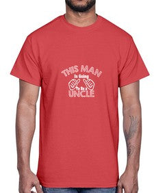 this man is going to be a uncle 637#- uncle- Cotton Tee