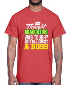 thought graduation 985#- graduation- Cotton Tee
