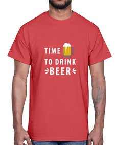 time to drink 1656#- beer- Cotton Tee