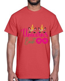 unicorns exist 534#- unicorn- Cotton Tee