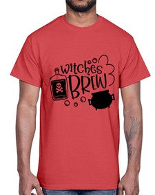 witches brew 8#- witch- Cotton Tee