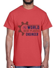 world best plastic engineer Style 477#- engineer- Cotton Tee