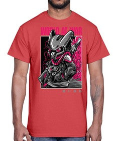 worldatwartshirtdesign 1254#- art pop art- Cotton Tee