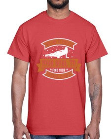 you have to stretch your soul to find your potential strength  654#- yoga- Cotton Tee