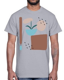 Abstract Shape 189#- art pop art- Cotton Tee