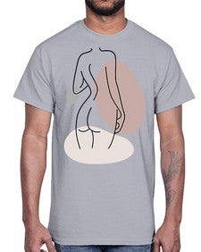 Abstract Shape 195#- art pop art- Cotton Tee