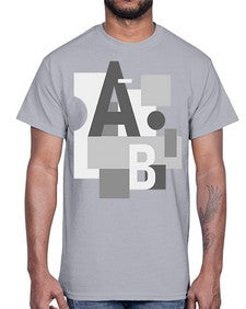 Abstract Shape 215#- art pop art- Cotton Tee