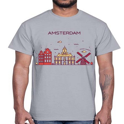 Amsterdam 321#- cities- Cotton Tee
