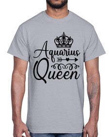 Aquarius queen 74#- aquarius- Cotton Tee