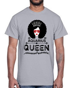 Aquarius queen 75#- aquarius- Cotton Tee