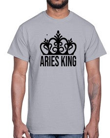 Aries king 107#- aries- Cotton Tee