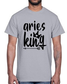 Aries king 108#- aries- Cotton Tee