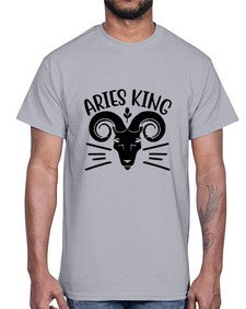 Aries king 109#- aries- Cotton Tee