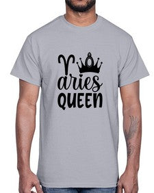 Aries queen 118#- aries- Cotton Tee