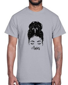 Aries woman- aries- Cotton Tee