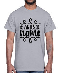 Ariesname 112#- aries- Cotton Tee