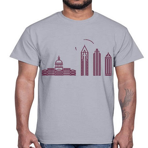 Atlanta 373#- cities- Cotton Tee