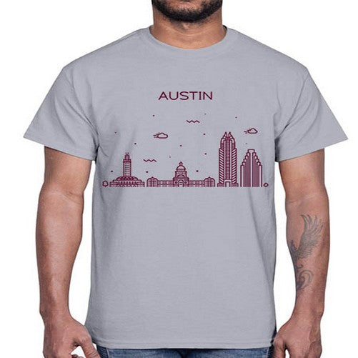AustinTX 380#- cities- Cotton Tee