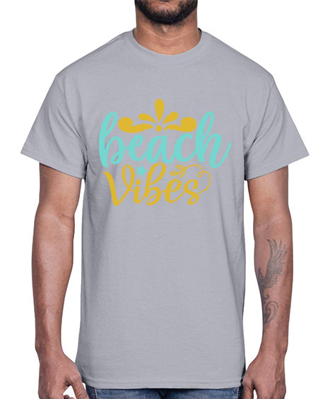 BEACH VIBES Style 70#- summer- Cotton Tee