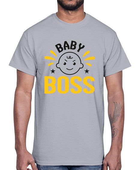 Baby Boss Style 22#- baby shower- Cotton Tee