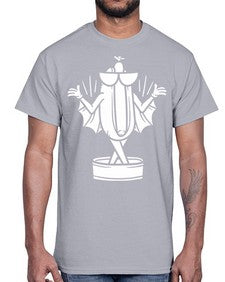 Bat hotdog 11#- cartoon food- Cotton Tee