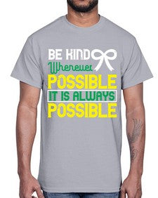 Be kind whenever possible It is always possible Style 49#- Self awareness- Cotton Tee